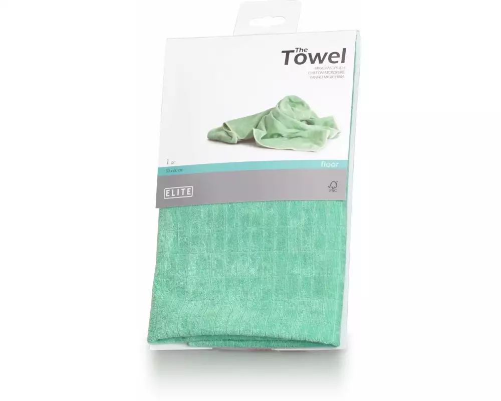 Elite Mikrofaser-Reinigungstuch 1 Stück, Grün
