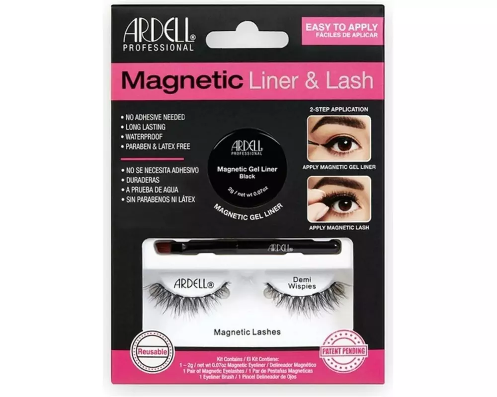 Ardell Magnetic Liner & Lash Demi Wispies Schwarz