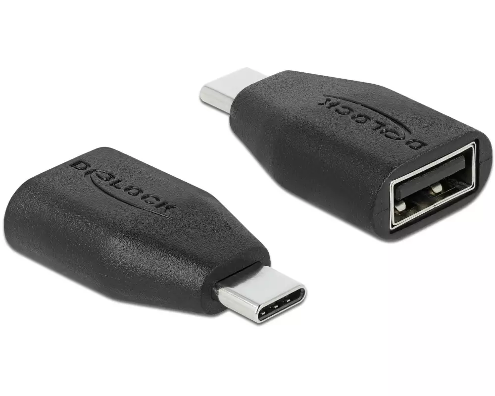 Delock USB-Adapter Datenblocker USB-C Stecker - USB-A Buchse