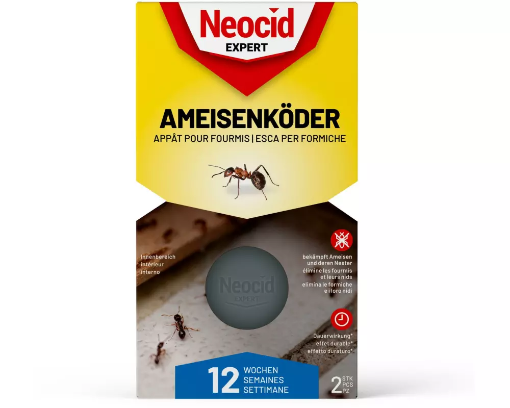 Neocid Expert Insektenfalle Ameisenköder, 2 Stück