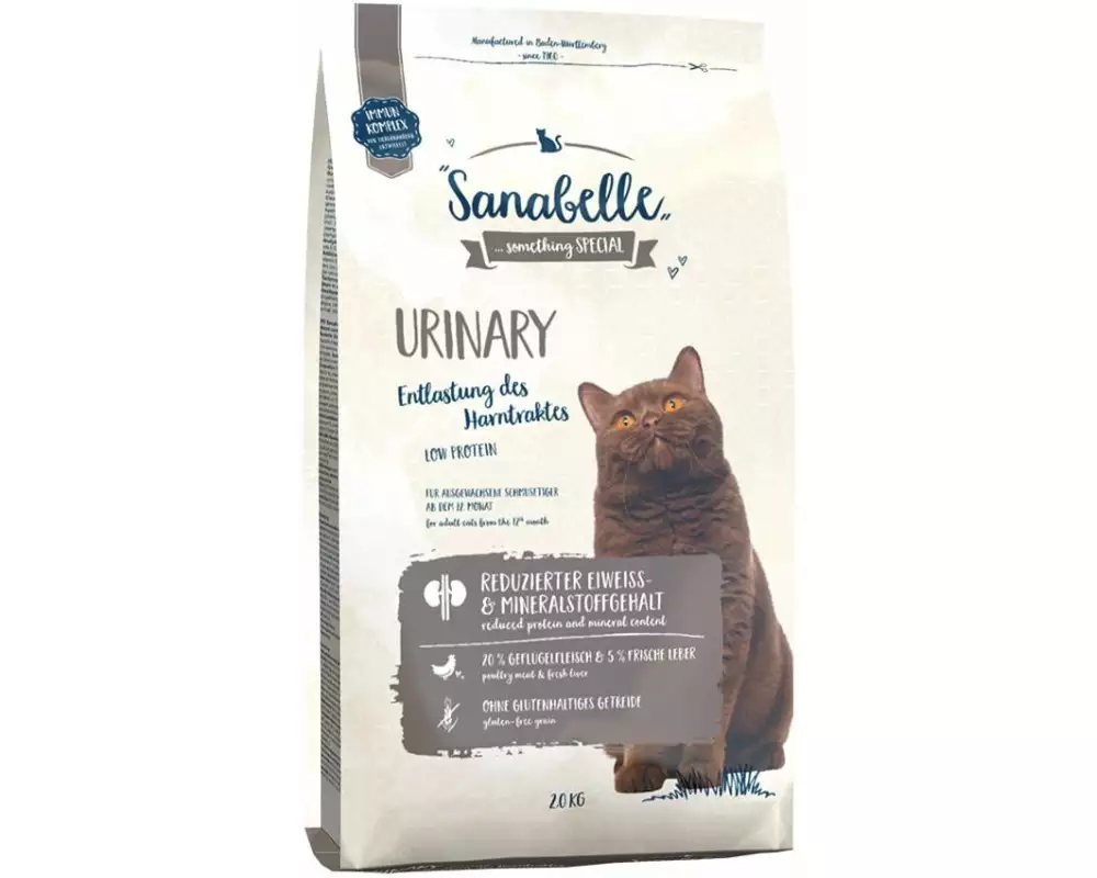 Sanabelle Trockenfutter Urinary Geflügel, 2 kg