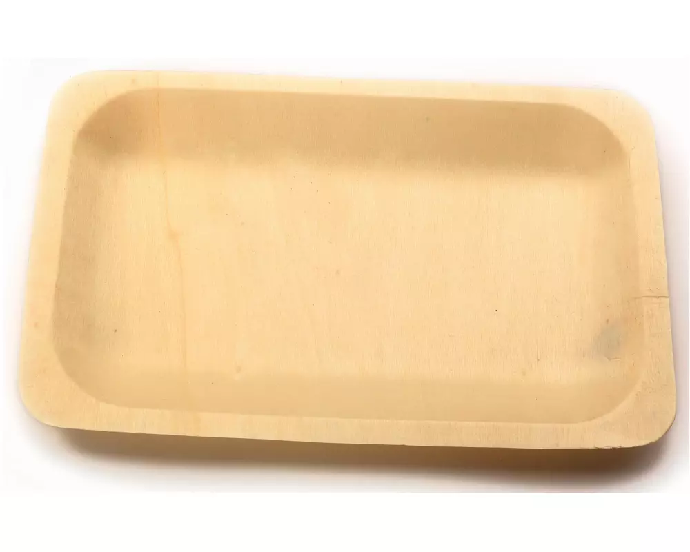 Sier Einweg-Schale 12 x 20 cm, 50 Stück