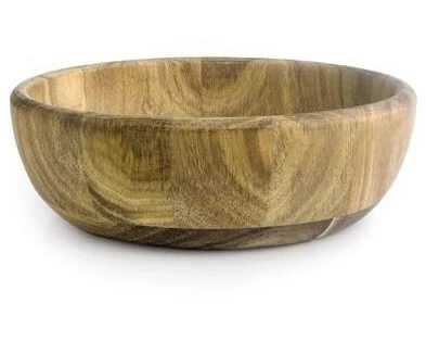 Ibili Schale aus Akazienholz 15.5 x 7cm 1 Stück, Braun