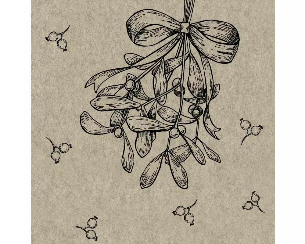 Paper + Design Papierservietten Natural Berries 24 cm x 24 cm, 20 Stück