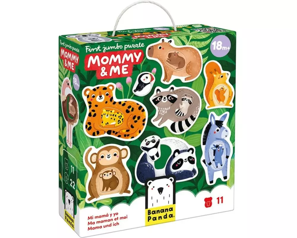 Banana Panda Puzzle Mein erstes Puzzle Mama & Ich