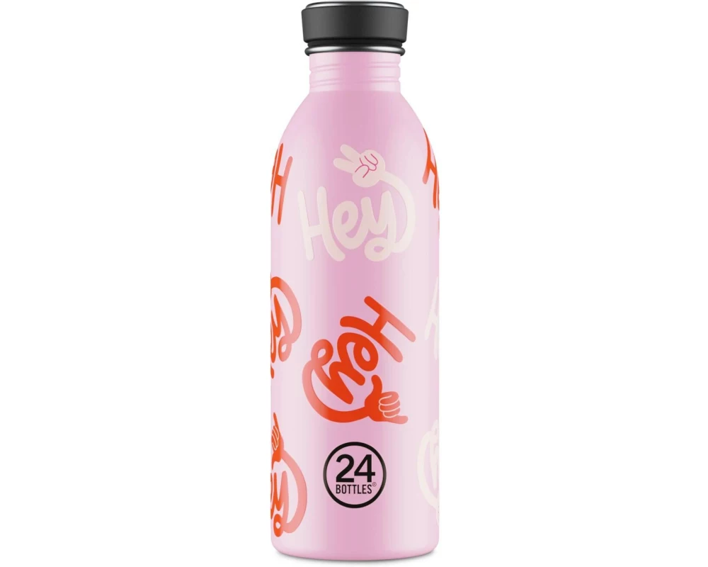 24Bottles Trinkflasche Urban Hey! 500 ml, Pink