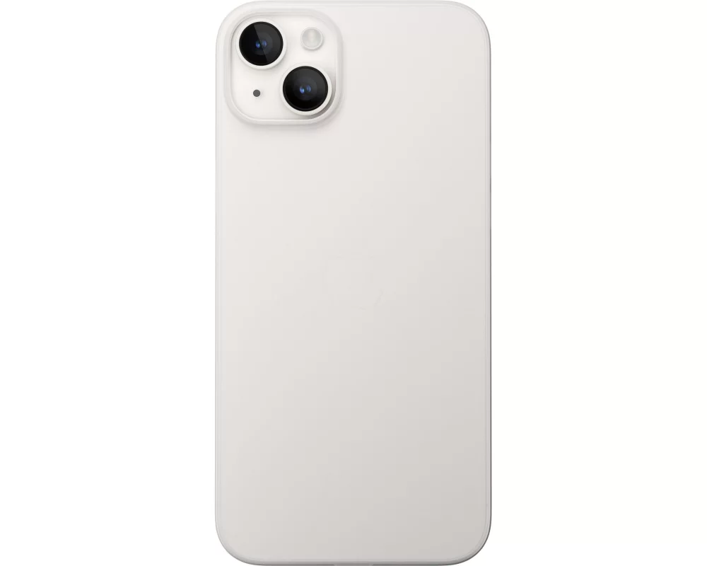 Nomad Back Cover Super Slim Case iPhone 14 Plus Weiss