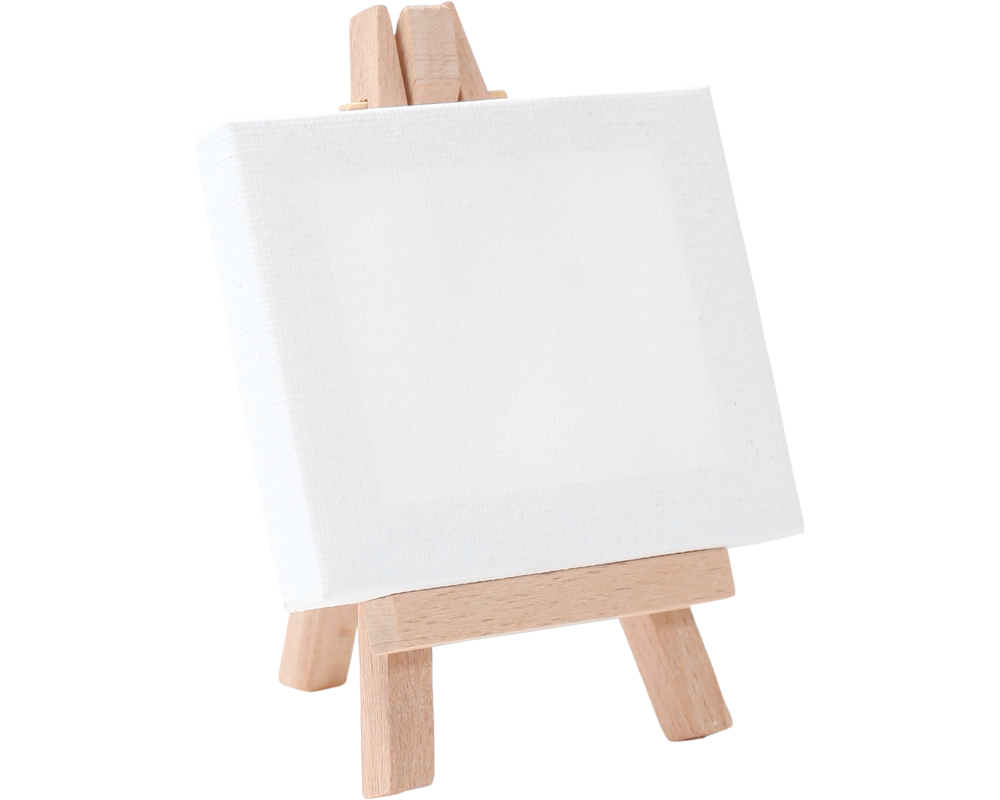 I AM CREATIVE Mini-Staffelei 7007 Keilrahmen, 3 Stück