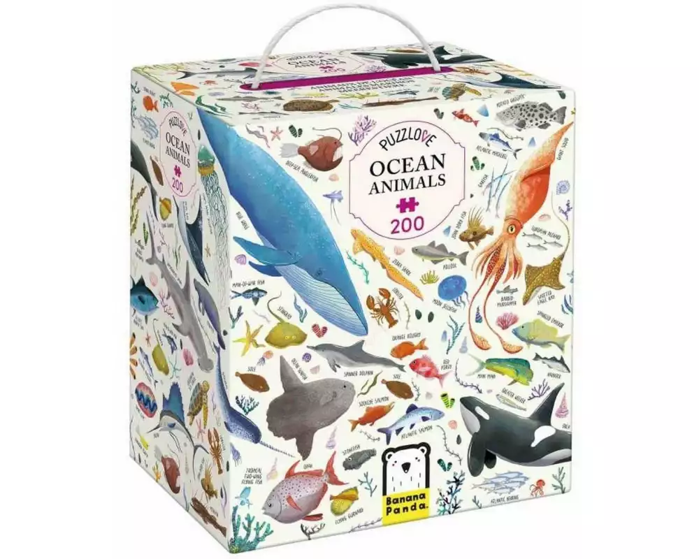 Banana Panda Puzzle Puzzlove Ocean animals
