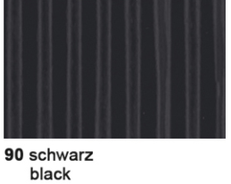 URSUS Wellkarton 50x70cm 9202290 260g, schwarz