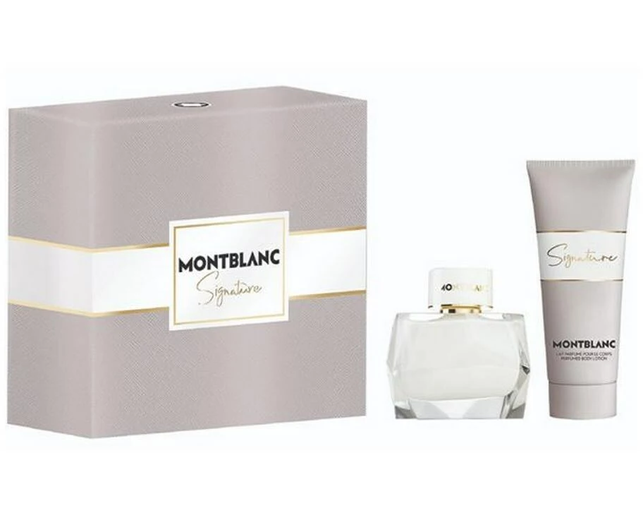 Montblanc Signature Duftset Eau de Parfum 50 ml und Body Lotion 100 ml