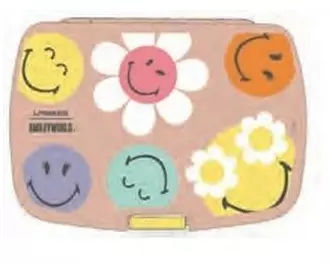 Lässig Lunchbox SmileyWorld Rosa
