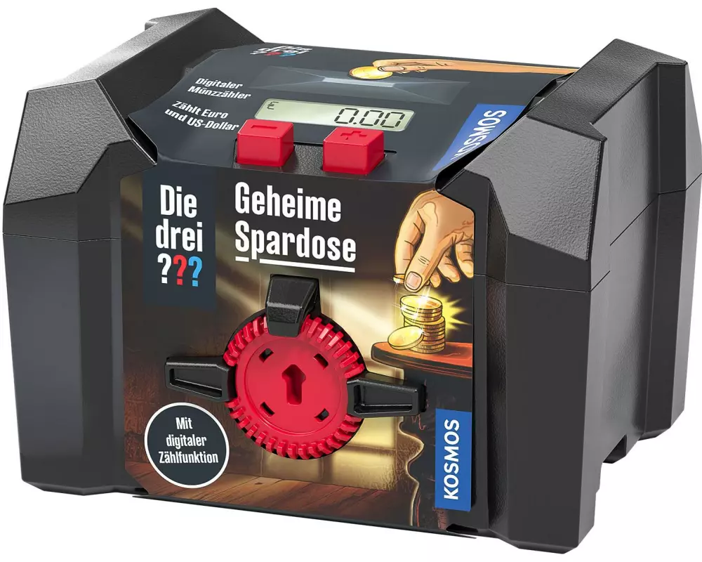 Kosmos Experimentierkasten Die drei ??? Geheime Spardose