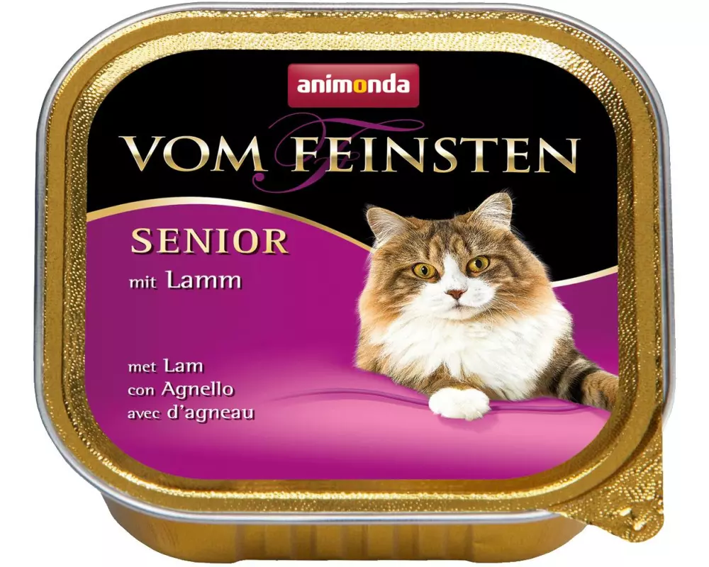 animonda Nassfutter Vom Feinsten Senior Lamm, 100 g