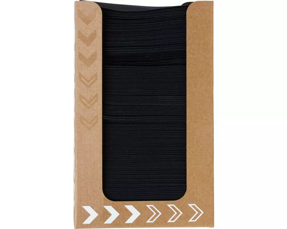 Duni Cocktailservietten 20 cm x 20 cm, 100 Stück, Schwarz