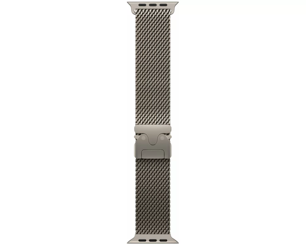 Apple Titanium Milanese Loop 49 mm Natural Small