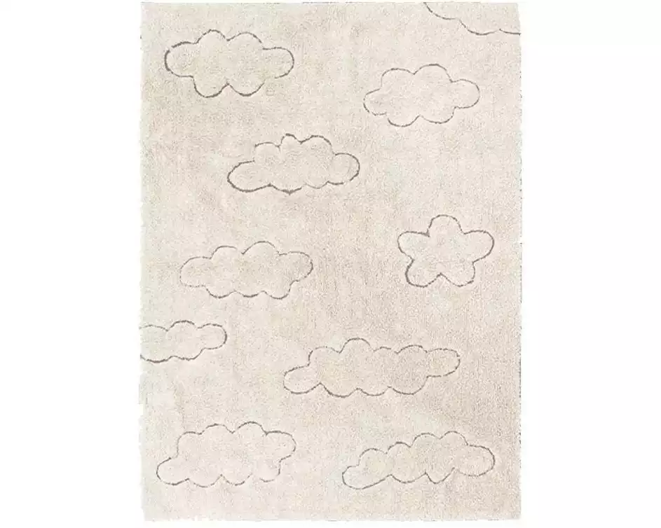 Lorena Canals Dekoteppich Clouds Natural 160 x 120 cm