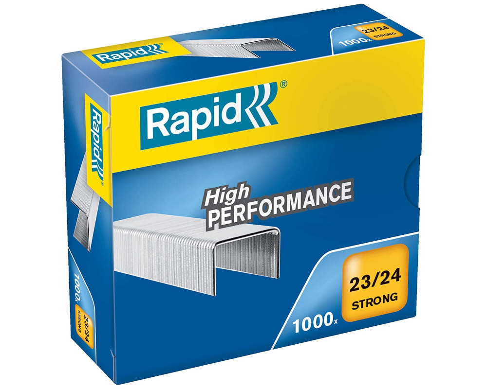 RAPID Heftklammern Strong 23/24 mm 245870500 verzinkt 1000 Stück