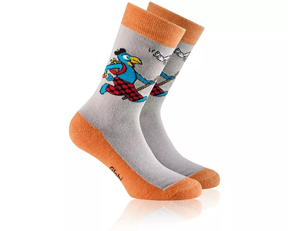Rohner Socks Globi Trekking Orange, Grösse 23-26