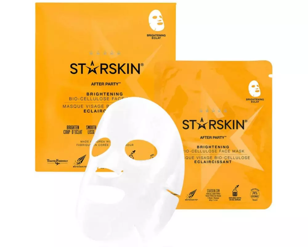 STARSKIN After Party Brightening Bio-Cellulose Face Mask 30 ml