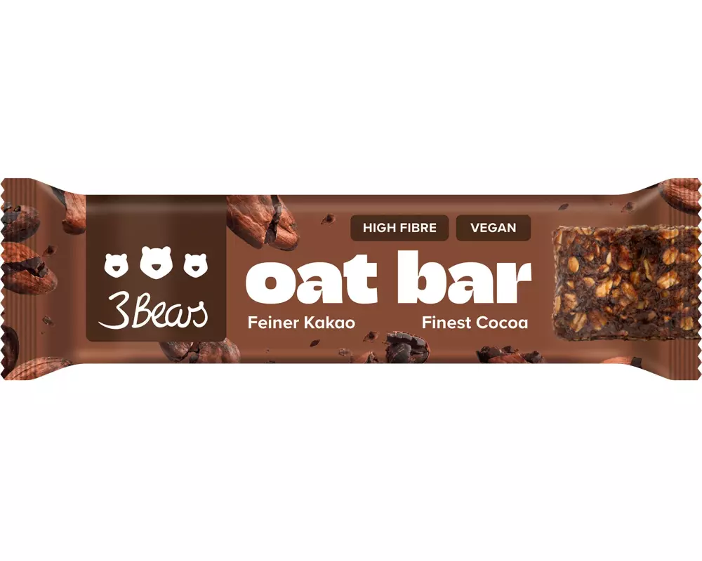 3Bears Oat Bar – feiner Kakao 45 g