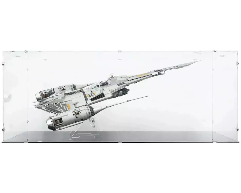 iDisplayit Acryl-Display & 2in1 Ständer für LEGO 75442 Star Wars – N-1