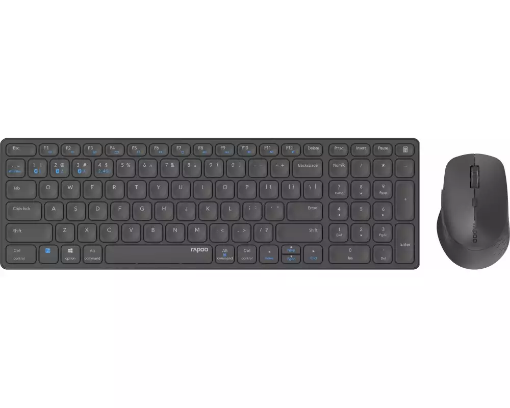 Rapoo Tastatur-Maus-Set 9700M Ultraslim