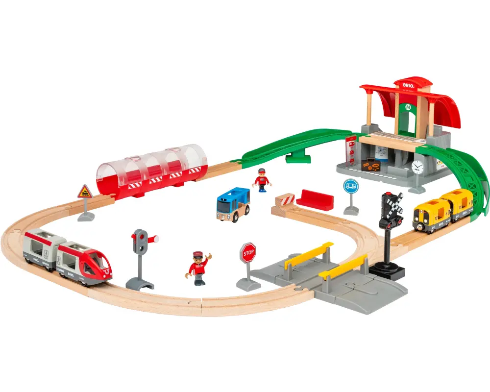 BRIO Grosses City Bahnhof Set
