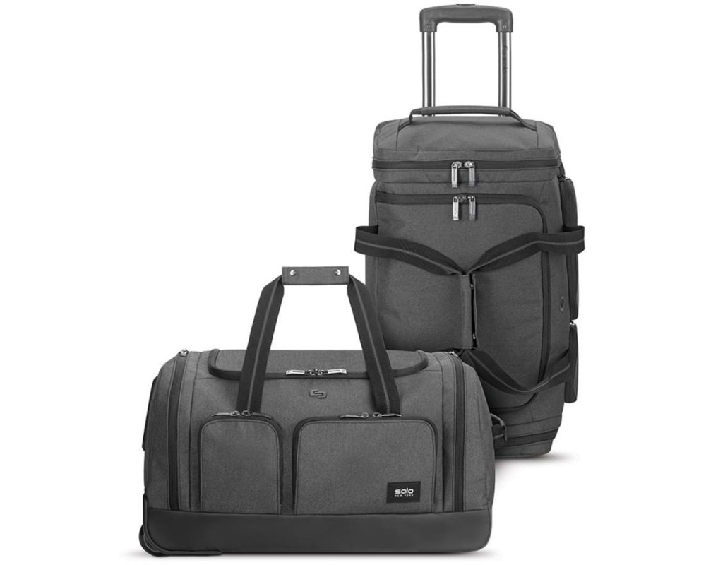 SOLONY Leroy Rolling Duffel UBN980-10 Grey