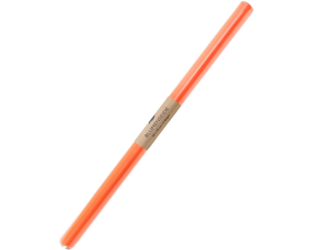 I AM CREATIVE Seidenpapier 4073.04 50x70cm, orange 6 Bögen