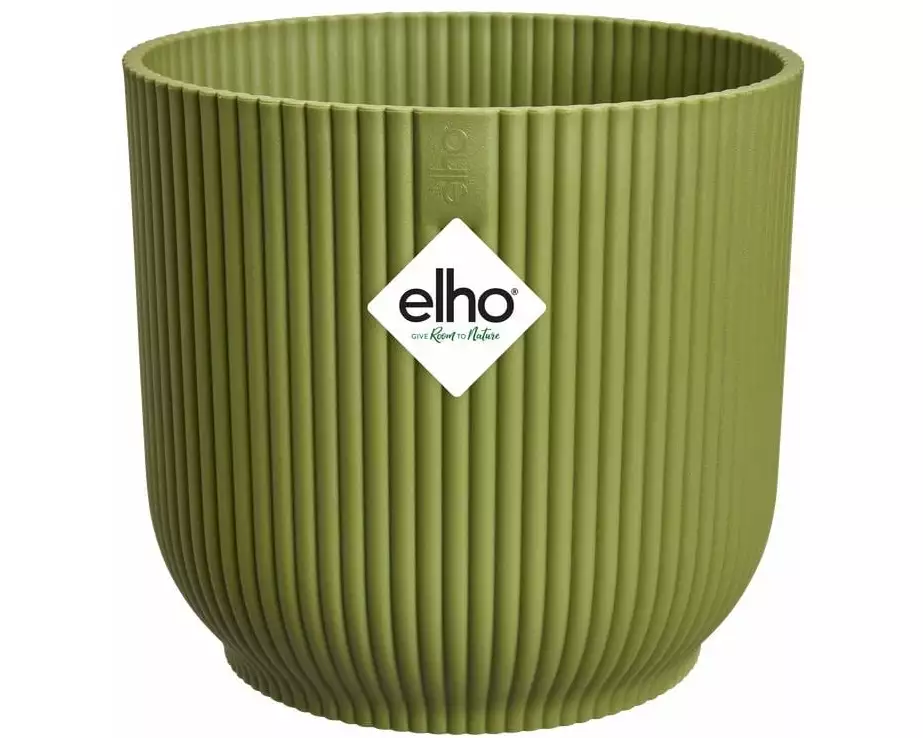 Elho Blumentopf Vibes Fold 2.4 l, Ferngrün