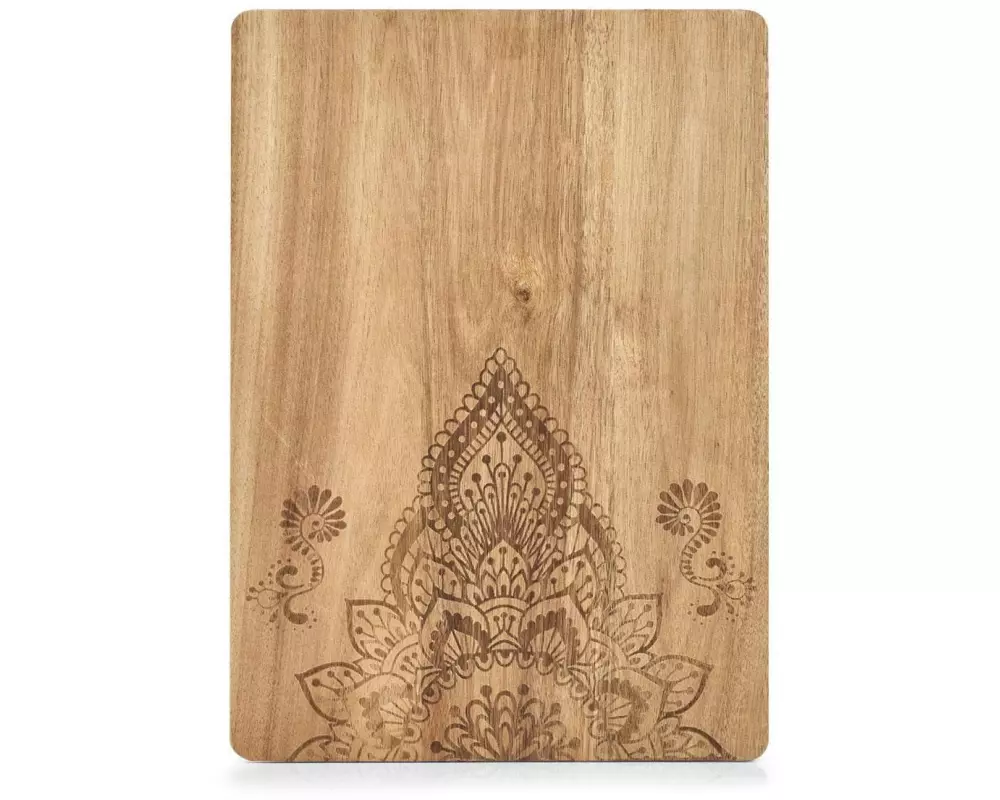 Zeller Present Schneidebrett Mandala 29 cm x 40 cm