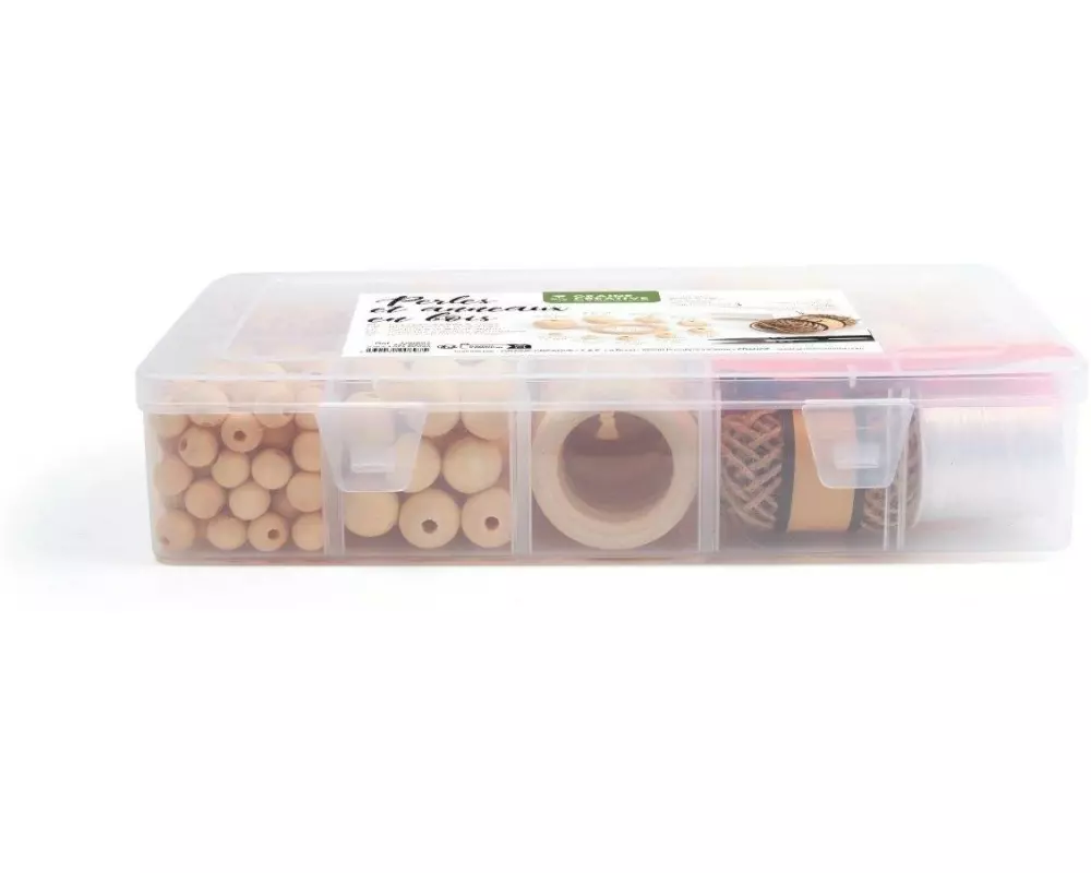 Graine Créative Perlen-Set Box mit 747 verschiedenen Perlen