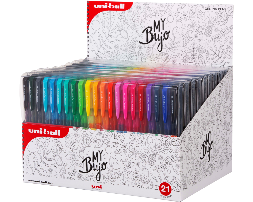 UNI-BALL Roller Signo RT 0.4mm UMN155N07 21 Farben