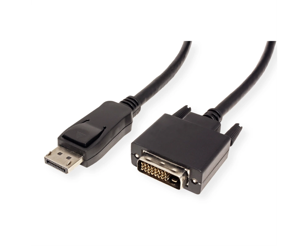 VALUE DisplayPort Kabel DP ST - DVI-D ST, schwarz, 1,5 m