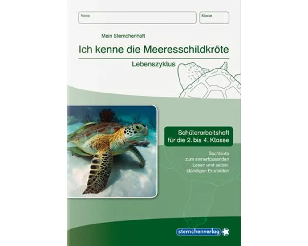 Ich kenne die Meeresschildkröte - Lebenszyklus