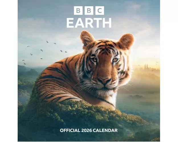 Bbc Earth 2026 Square Calendar