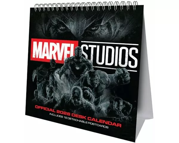 Marvel 2026 Desk Easel Calendar