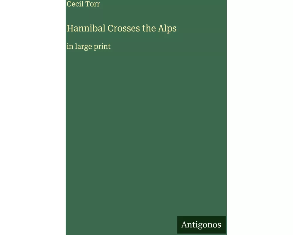 Hannibal Crosses the Alps