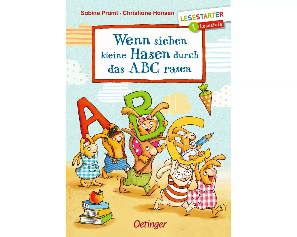 Wenn sieben kleine Hasen durch das ABC rasen
