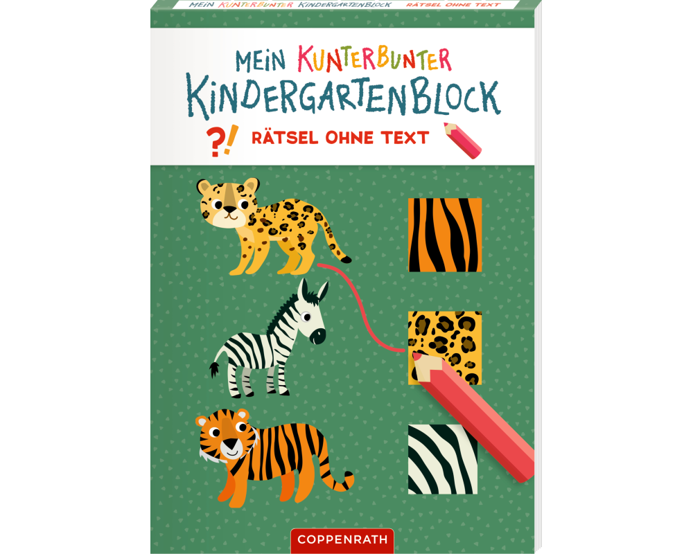 Mein kunterbunter Kindergartenblock