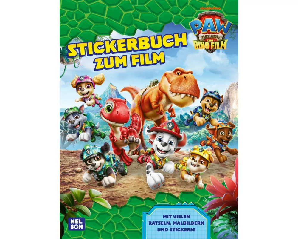 PAW Patrol Mitmachbuch: PAW Patrol - Der Dinofilm: Stickerbuch zum Film
