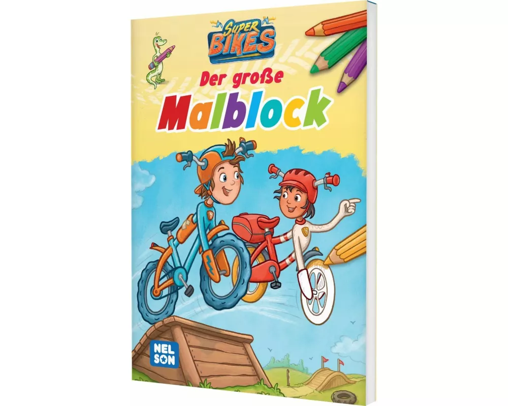 SUPERBIKES Der große Malblock