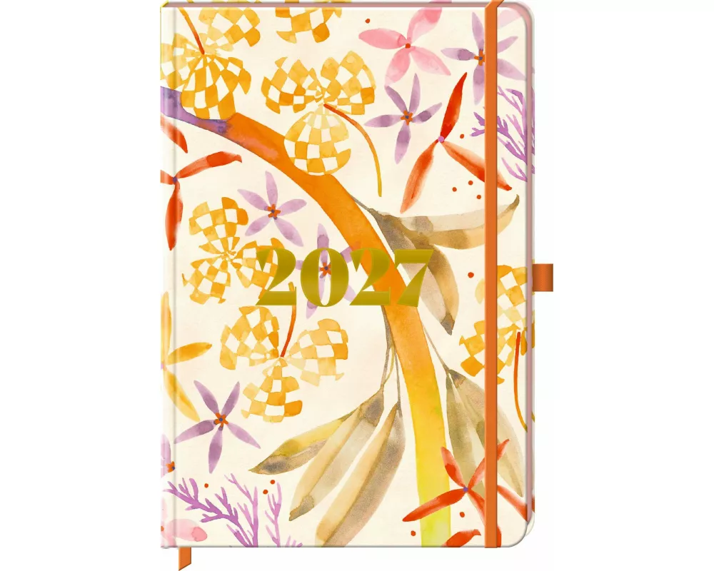 Wochenkalender 2027 - Orange