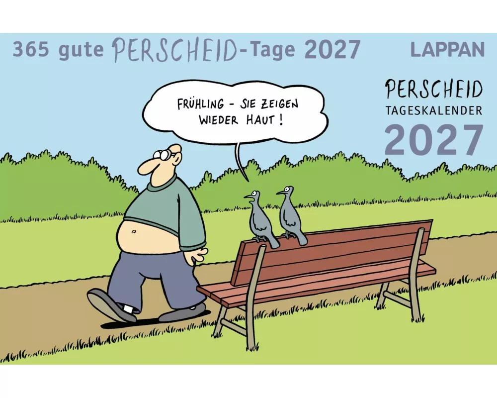 365 gute Perscheid-Tage 2027: Tageskalender