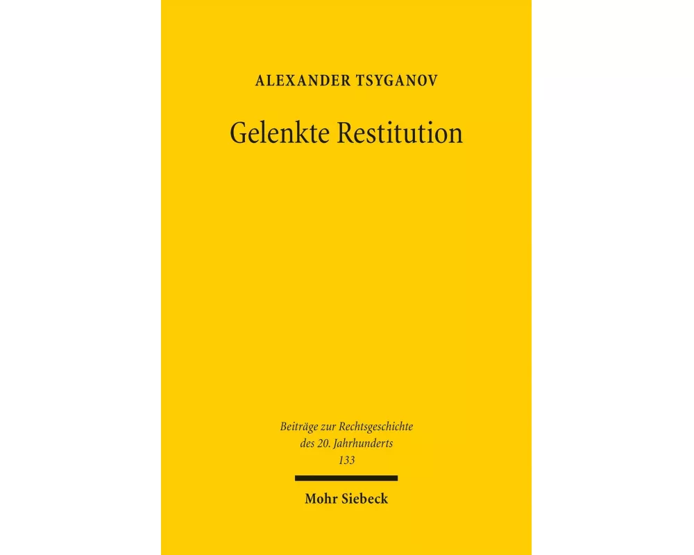 Gelenkte Restitution