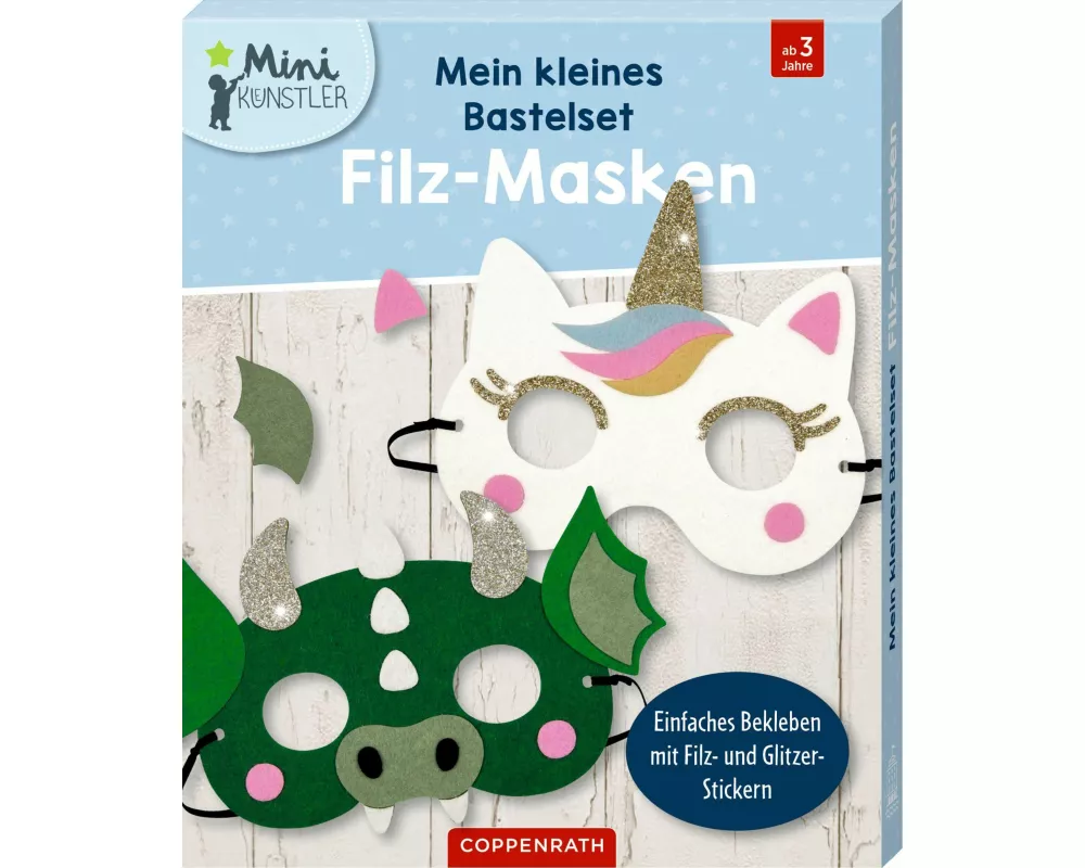 Mein kleines Bastelset: Filz-Masken