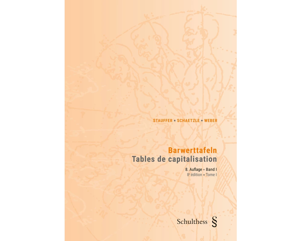 Barwerttafeln / Tables de capitalisation