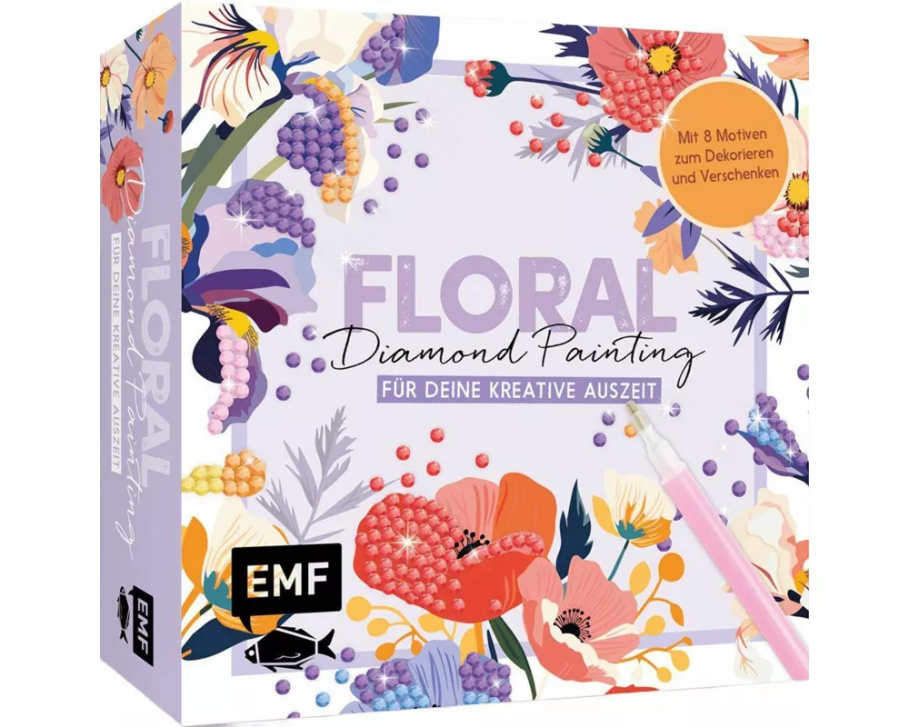 Floral Diamond Painting – DIY-Set für deine kreative Auszeit