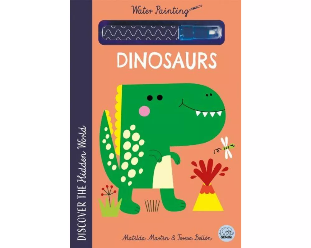 Hidden World - Water Painting Dinosaurs